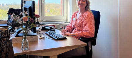 De dag van transferverpleegkundige Patricia